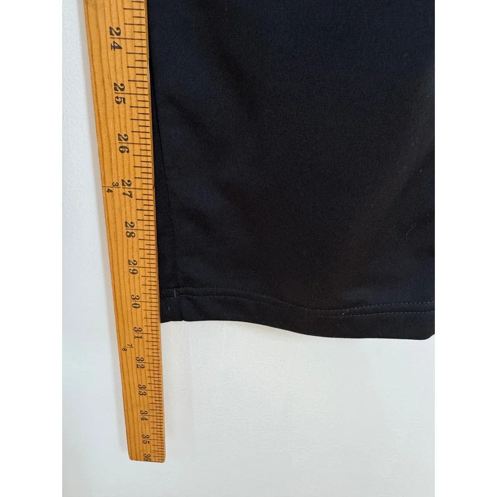 Athleisure Adidas Mens Medium Track‎ Pants Black White Primegreen 3-Stripe Sport